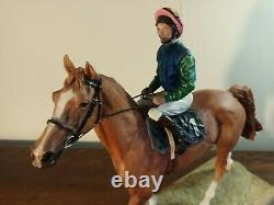 Border Fine Arts'On Parade' Racehorse Walking (Chestnut) Ltd. Edit. 133/950