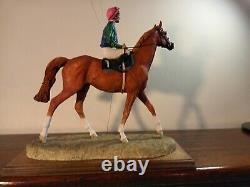 Border Fine Arts'On Parade' Racehorse Walking (Chestnut) Ltd. Edit. 133/950