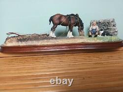 Border Fine Arts'Ploughmans Lunch' Model No B0090B Limited Edition 487-1750