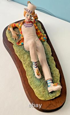 Border Fine Arts Relaxing Clown 1984 Ben Black Ltd Ed 1650/2500 Scotland