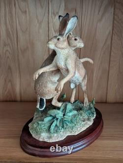 Border Fine Arts The March Hares B1074 Classic Limited Edition No Box Excellent