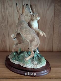 Border Fine Arts The March Hares B1074 Classic Limited Edition No Box Excellent