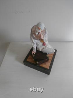 Border Fine Arts The Party's Over Clown Sat On Suitcase Limited Edition Figurine