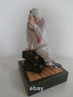 Border Fine Arts The Party's Over Clown Sat On Suitcase Limited Edition Figurine