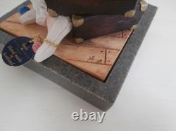 Border Fine Arts The Party's Over Clown Sat On Suitcase Limited Edition Figurine