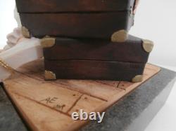 Border Fine Arts The Party's Over Clown Sat On Suitcase Limited Edition Figurine