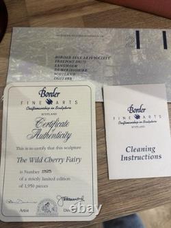 Border Fine Arts Wild Cherry Fairy Limited Edition Figurine Ornament