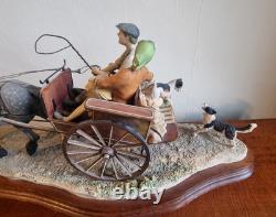 Border Fine Arts rare figurine Market Day JH27 Limited Edition A/F