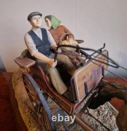 Border Fine Arts rare figurine Market Day JH27 Limited Edition A/F