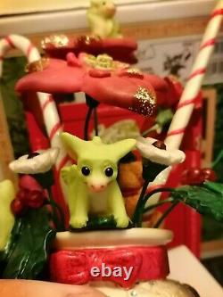 Boxed Limited Edition Pocket Dragon Figurine DRAGONS YULE LOVE with Certificate