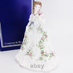 Boxed Royal Worcester Figurine Queen Of Hearts Limited Edition Lady Figure