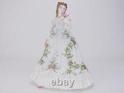 Boxed Royal Worcester Figurine Queen Of Hearts Limited Edition Lady Figure