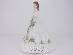 Boxed Royal Worcester Figurine Queen Of Hearts Limited Edition Lady Figure