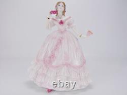 Boxed Royal Worcester Figurine The Masquerade Begins Limited Edition Bone China