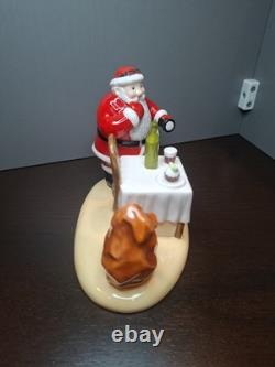 Boxed With COA Coalport Father Christmas Midnight Feast H. Samuel #868/1,250