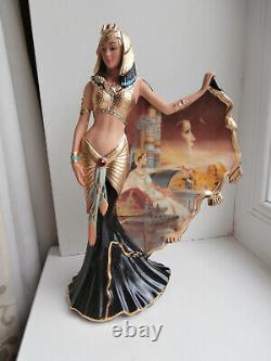 Bradford Exchange Cleopatra Goddess Of The Nile Limited Edition Figurine New