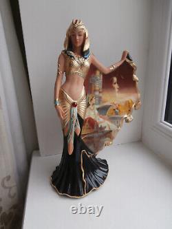 Bradford Exchange Cleopatra Goddess Of The Nile Limited Edition Figurine New