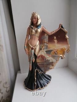 Bradford Exchange Cleopatra Goddess Of The Nile Limited Edition Figurine New