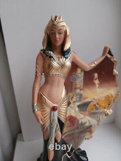 Bradford Exchange Cleopatra Goddess Of The Nile Limited Edition Figurine New