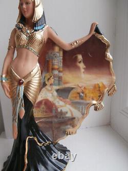 Bradford Exchange Cleopatra Goddess Of The Nile Limited Edition Figurine New