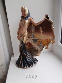 Bradford Exchange Cleopatra Goddess Of The Nile Limited Edition Figurine New