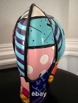 Britto Signed-Limited Edition (#18 / 1200) India Elephant Figurine-Large 8 In