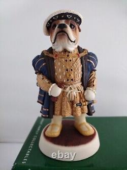 CC85 BULLDOG HENRY V111 (RARE BLUE COAT) LIMITED EDITION NEWithBOXED