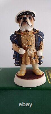 CC85 BULLDOG HENRY V111 (RARE BLUE COAT) LIMITED EDITION NEWithBOXED