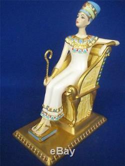 COALPORT Egyptian Collection Limited Edition Porcelain Figurine KAMILAB