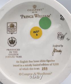 COALPORT Figure PRINCE WILLIAM CW603 Limited Edition