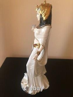 COALPORT Fine Bone China CLEOPATRA Figurine With 22 Carat Gold Limited Edition