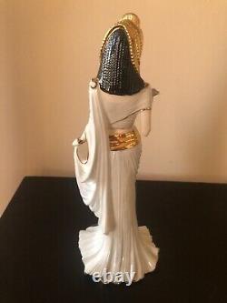 COALPORT Fine Bone China CLEOPATRA Figurine With 22 Carat Gold Limited Edition