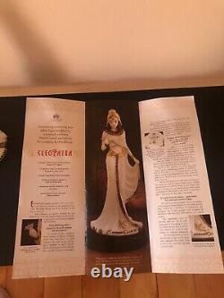 COALPORT Fine Bone China CLEOPATRA Figurine With 22 Carat Gold Limited Edition