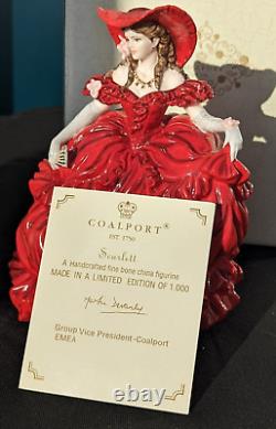 COALPORT'SCARLETT' (2010) by Jack Glynn LIMITED EDITION of 1,000 NEW & BOXED