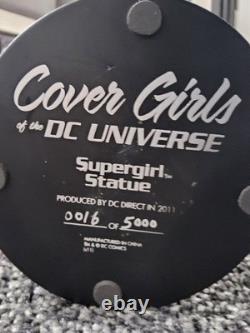 COVER GIRLS of the DC UNIVERSE SUPERGIRL STATUE ADAM HUGHES DC DIRECT /5000
