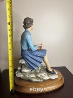 Capo Di Monte Queen's Silver Jubilee Figurine Limited Edition 4/100+ Certificate