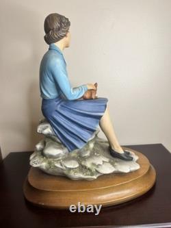 Capo Di Monte Queen's Silver Jubilee Figurine Limited Edition 4/100+ Certificate