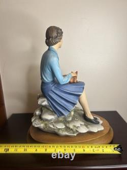 Capo Di Monte Queen's Silver Jubilee Figurine Limited Edition 4/100+ Certificate