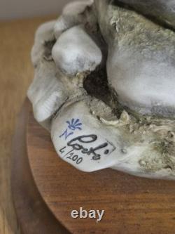 Capo di Monte Silver Jubilee 1977 Queen & Corgis Figurine No. 4/100 COA