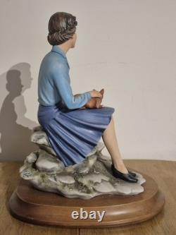 Capo di Monte Silver Jubilee 1977 Queen & Corgis Figurine No. 4/100 COA