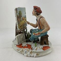 Capodimonte Artist Figurine Fiorenzo Meneghetti 1960s Number 453 Limited Edition