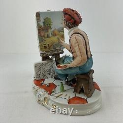 Capodimonte Artist Figurine Fiorenzo Meneghetti 1960s Number 453 Limited Edition