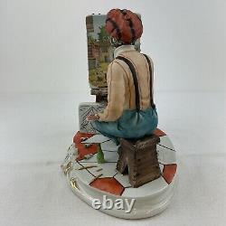 Capodimonte Artist Figurine Fiorenzo Meneghetti 1960s Number 453 Limited Edition