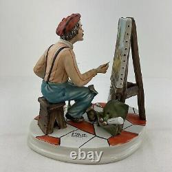 Capodimonte Artist Figurine Fiorenzo Meneghetti 1960s Number 453 Limited Edition