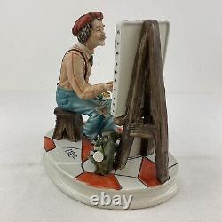 Capodimonte Artist Figurine Fiorenzo Meneghetti 1960s Number 453 Limited Edition