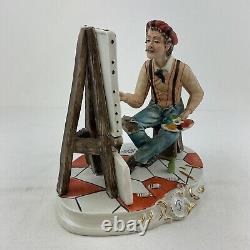 Capodimonte Artist Figurine Fiorenzo Meneghetti 1960s Number 453 Limited Edition