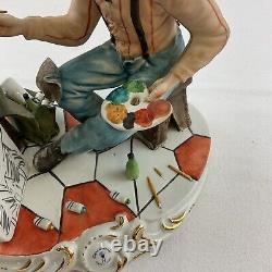 Capodimonte Artist Figurine Fiorenzo Meneghetti 1960s Number 453 Limited Edition