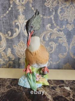 Capodimonte Nove Viertasca Porcelain Figurine Red Beak Duck Limited Edition Rare