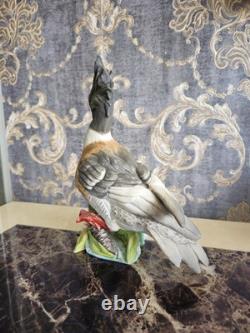 Capodimonte Nove Viertasca Porcelain Figurine Red Beak Duck Limited Edition Rare