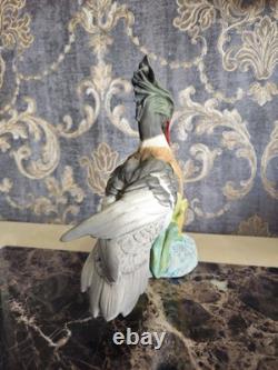 Capodimonte Nove Viertasca Porcelain Figurine Red Beak Duck Limited Edition Rare